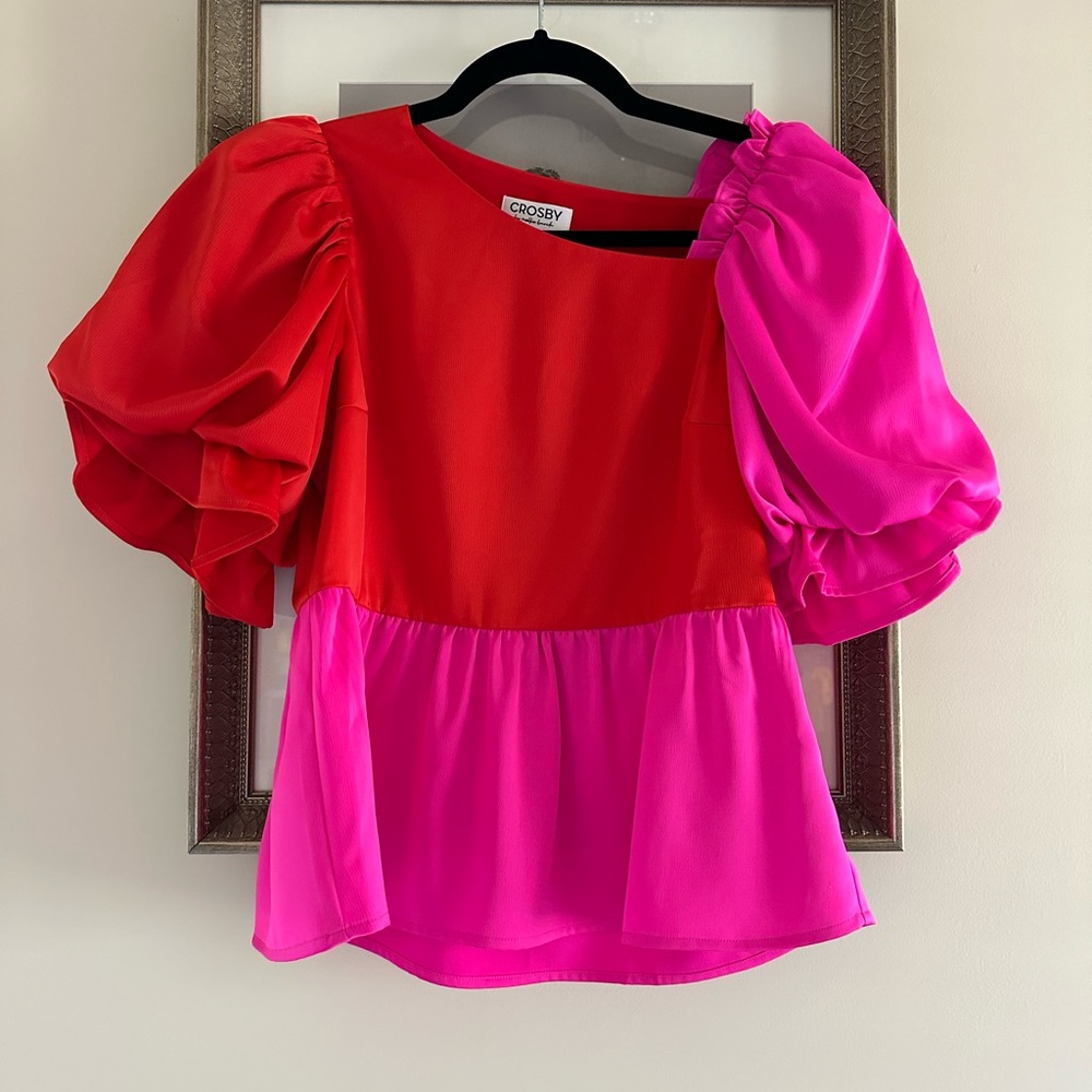 Crosby by Mollie Burch Rooney Top Sz XXS Valentine’s Day Top NWT $178